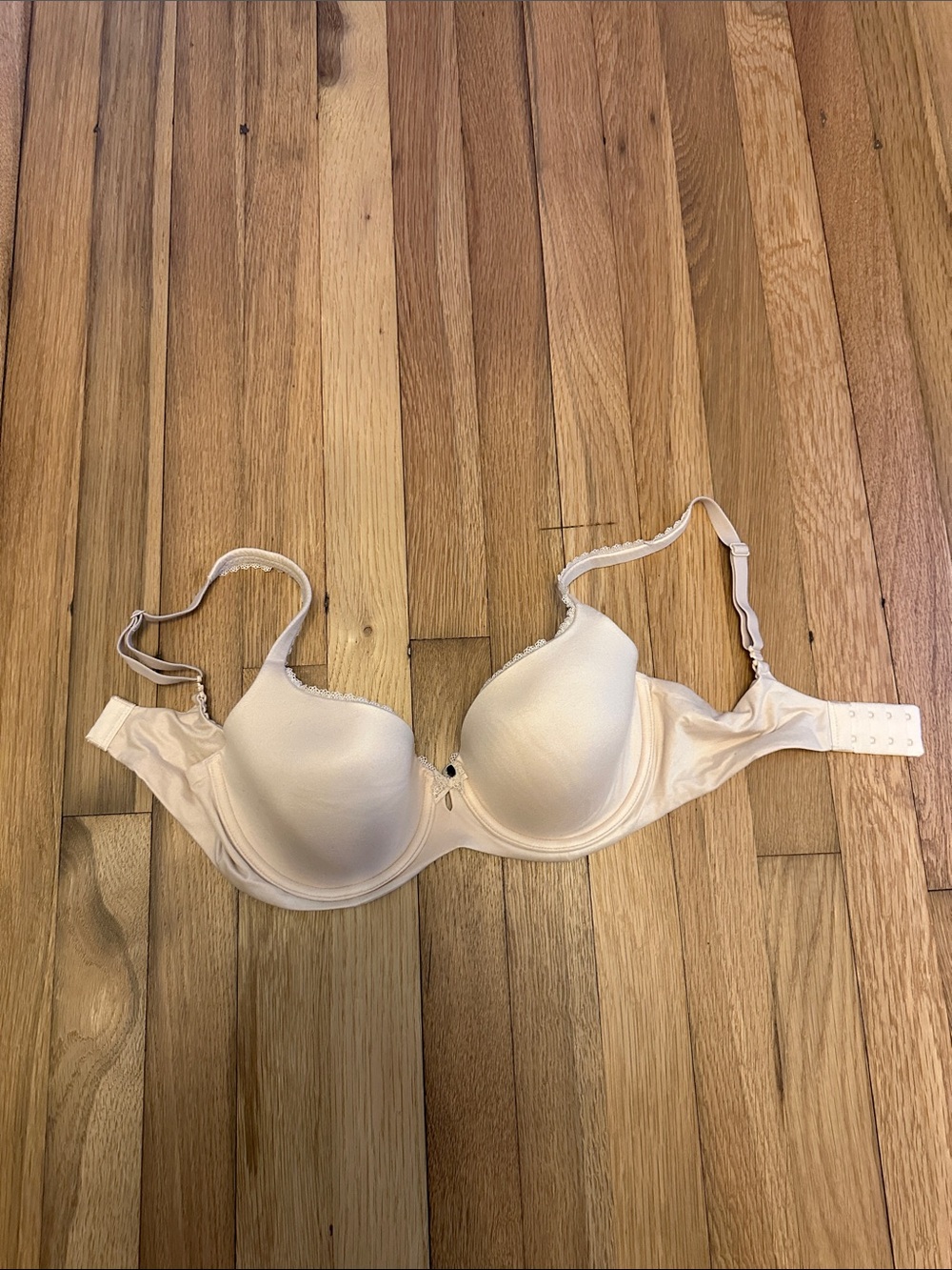 Victoria's Secret Lined Demi Underwire Bra Light Tan 32DD